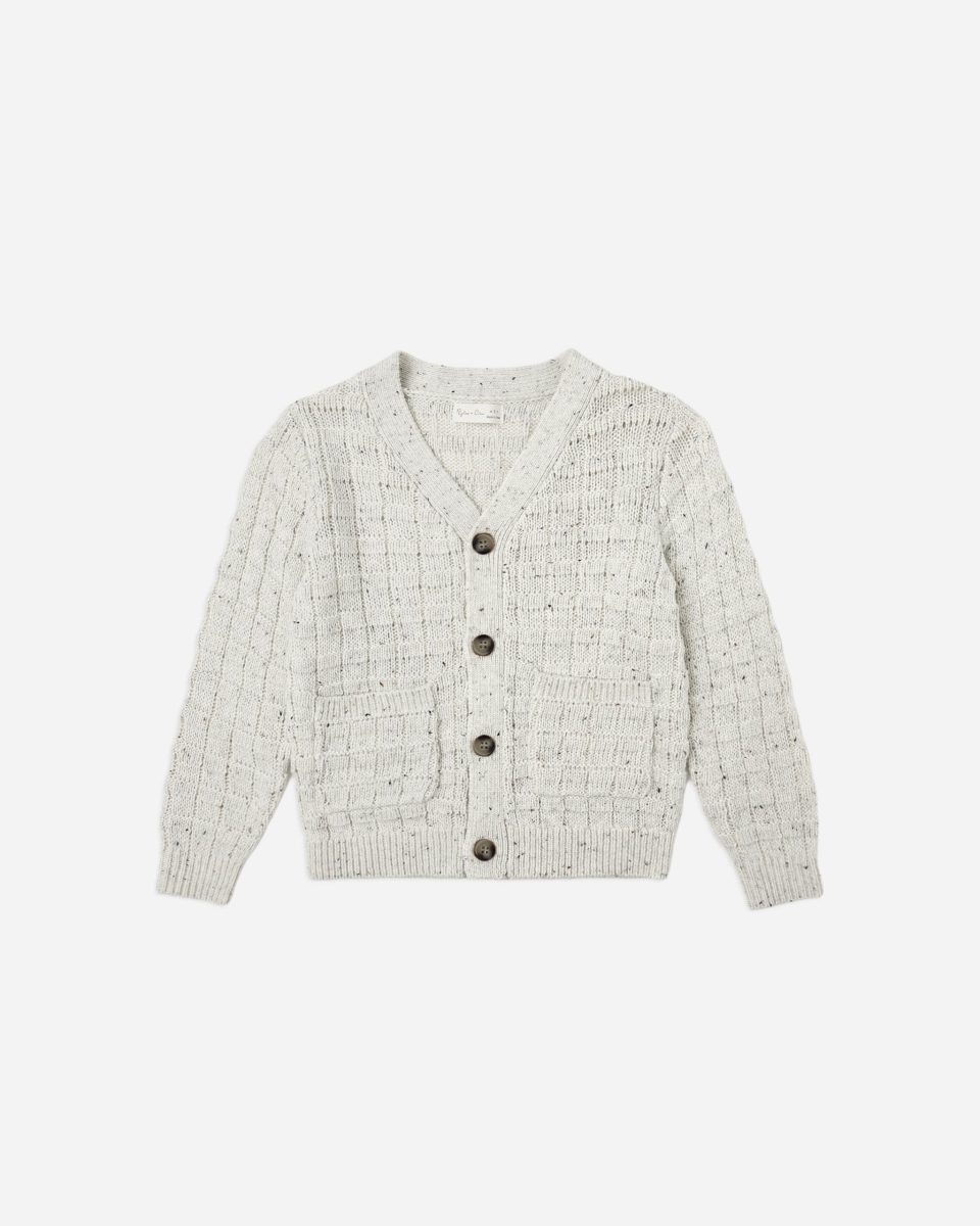 Wynn Cardigan || Oatmeal Speckle