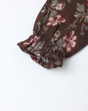 Cora Romper || Winter Floral