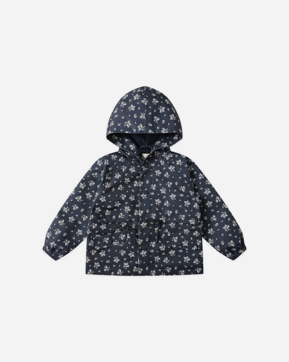 Raincoat || Blue Floral