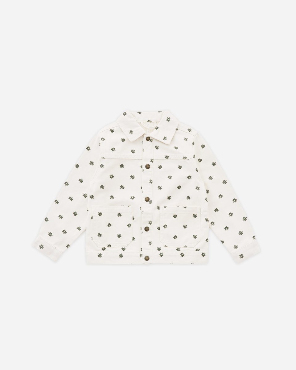 Denim Chore Coat || Mini Daisy