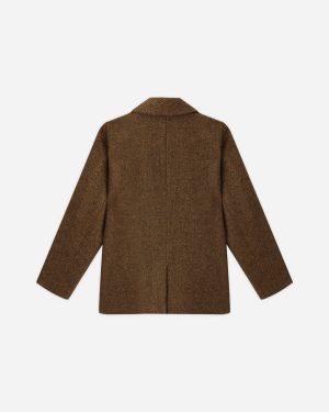 Double Breasted Blazer || Rustic Plaid