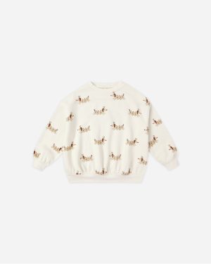 Relaxed Sweatshirt || Christmas Dogs
