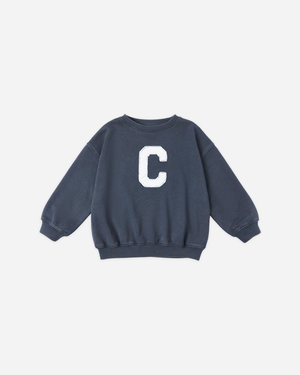 Relaxed Sweatshirt || Navy