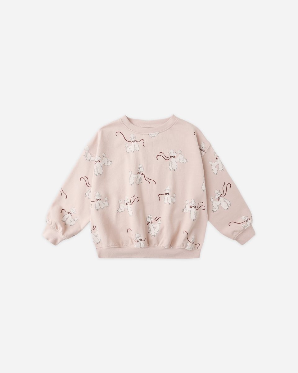 Relaxed Sweatshirt || Poodles