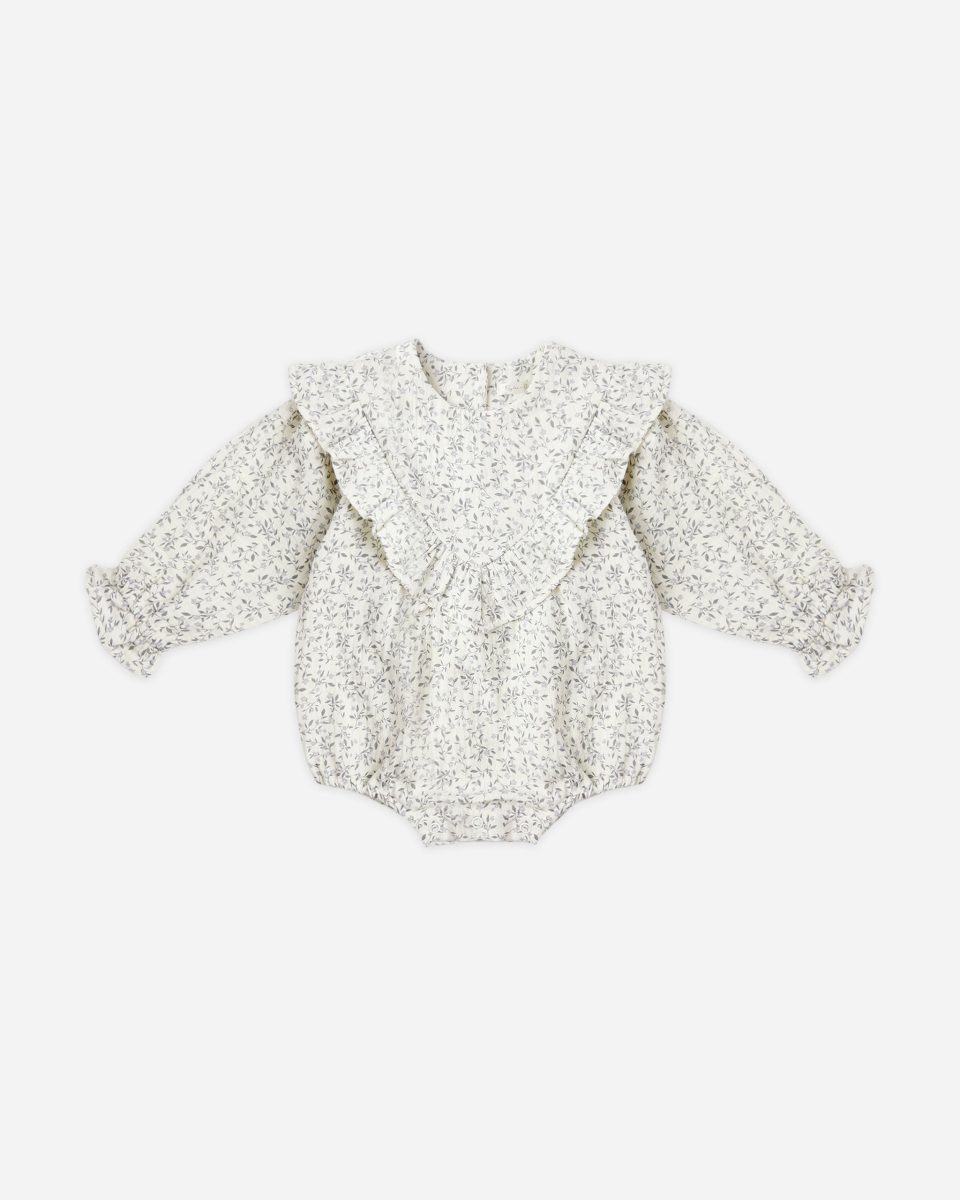 Winnie Romper || Blue Vines