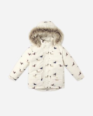 Parka Ski Jacket || Dachshund