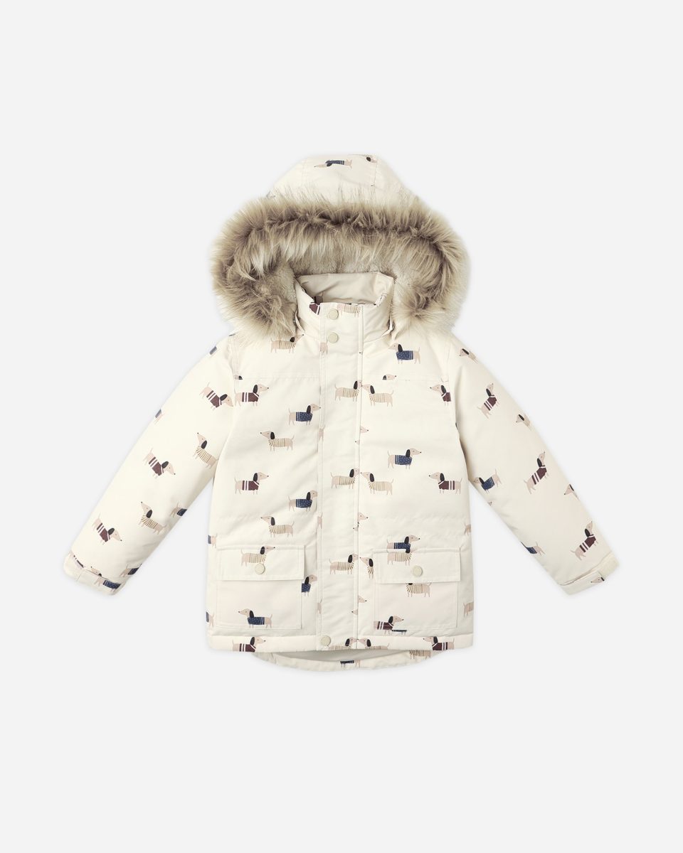 Parka Ski Jacket || Dachshund