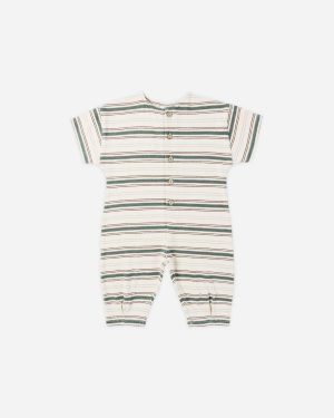 Hayes Jumpsuit || Retro Stripe