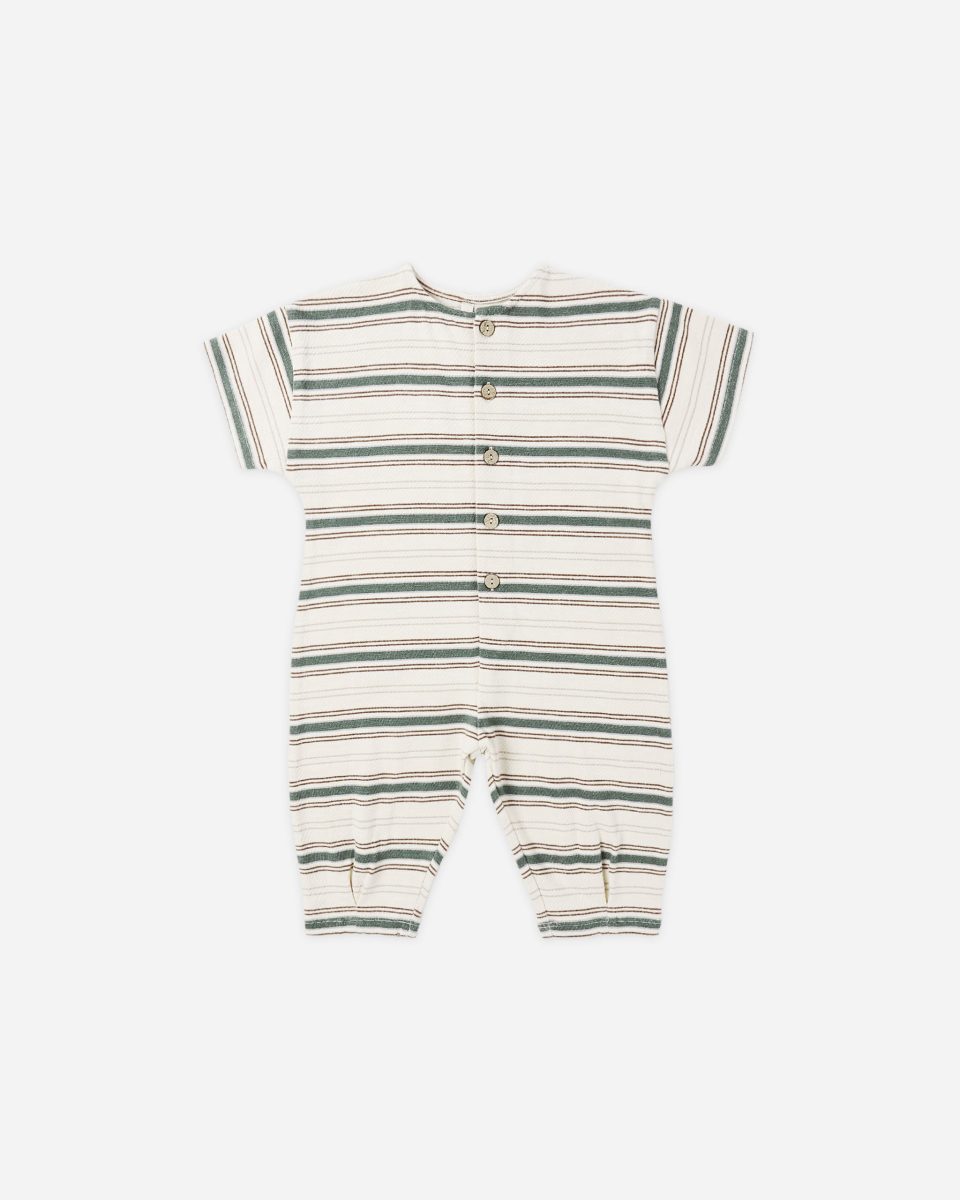 Hayes Jumpsuit || Retro Stripe