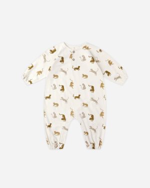 Henley Jumpsuit || Tigers