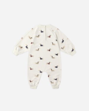 Raglan Jumpsuit || Dachshund