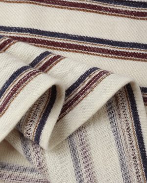 Relaxed Long Sleeve Tee || Vintage Stripe