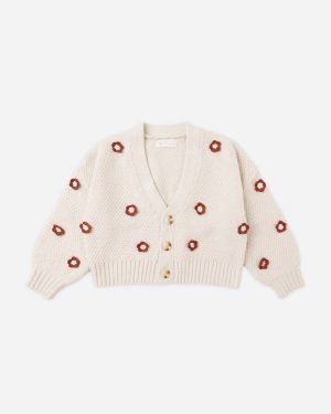 Boxy Crop Cardigan || Ruby Daisy