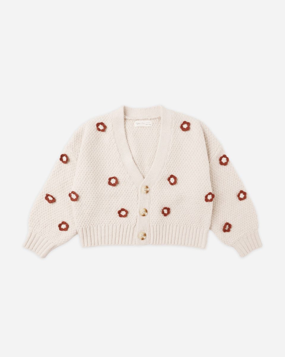 Boxy Crop Cardigan || Ruby Daisy