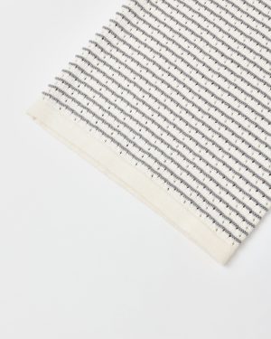 Knit Wide Leg Pant || Dusty Blue Stripe