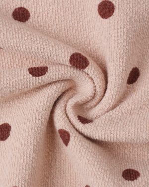 Spongey Knit Set || Polka Dot