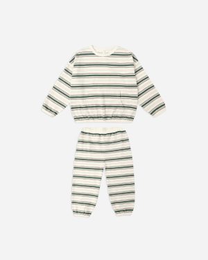 Relaxed Set || Retro Stripe