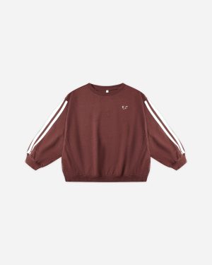 Oversized Sweatshirt || Burgundy