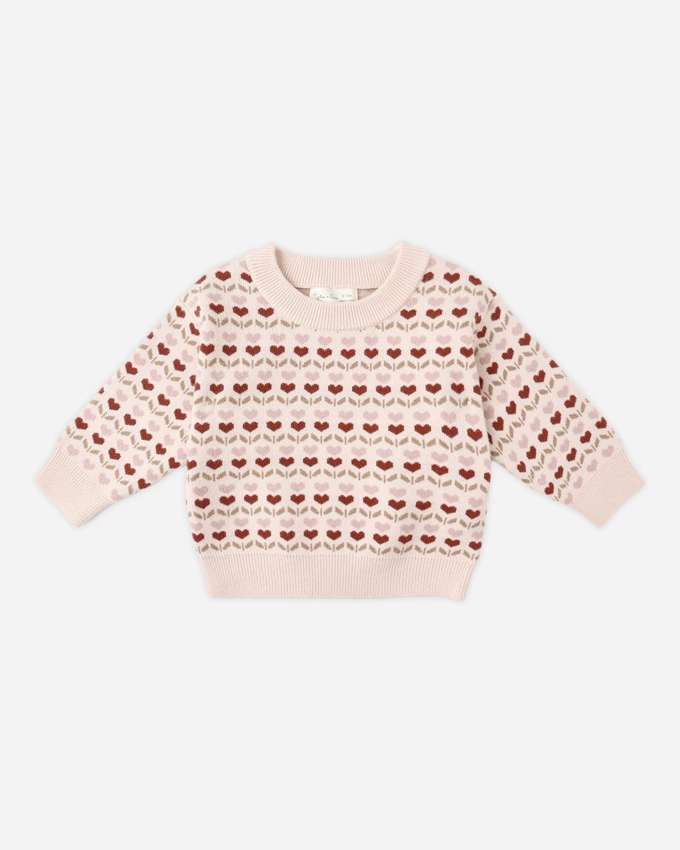 Shiloh Sweater || Ruby Hearts