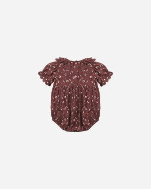 Liv Romper || Harvest Berry