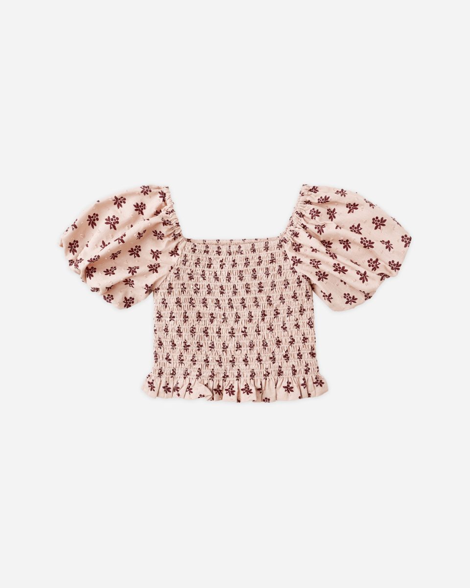 Trixie Top || Blush Fleur
