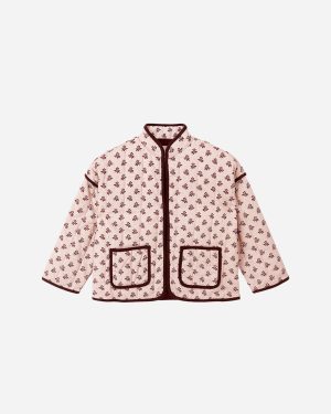 Quilted Jacket || Blush Fleur