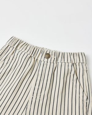 Baggy Pant || Navy Pinstripe