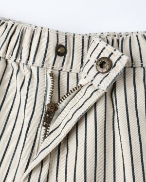 Baggy Pant || Navy Pinstripe