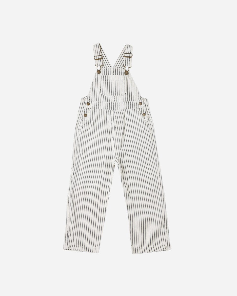 Utility Overall || Navy Pinstripe