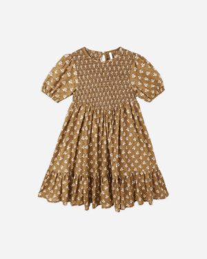 Lydia Dress || Golden Fleur