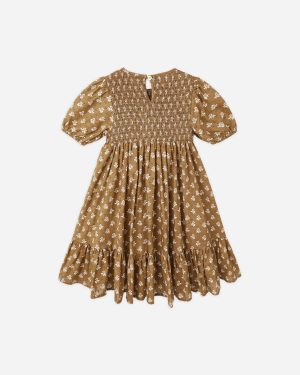 Lydia Dress || Golden Fleur