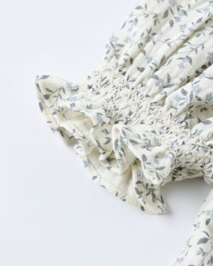 Ada Blouse || Blue Vines