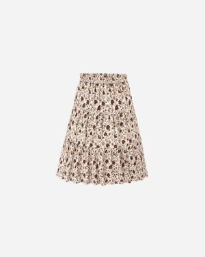 Ruffle Tiered Midi Skirt || Posy