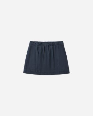 Denver Mini Skirt || Indigo Denim