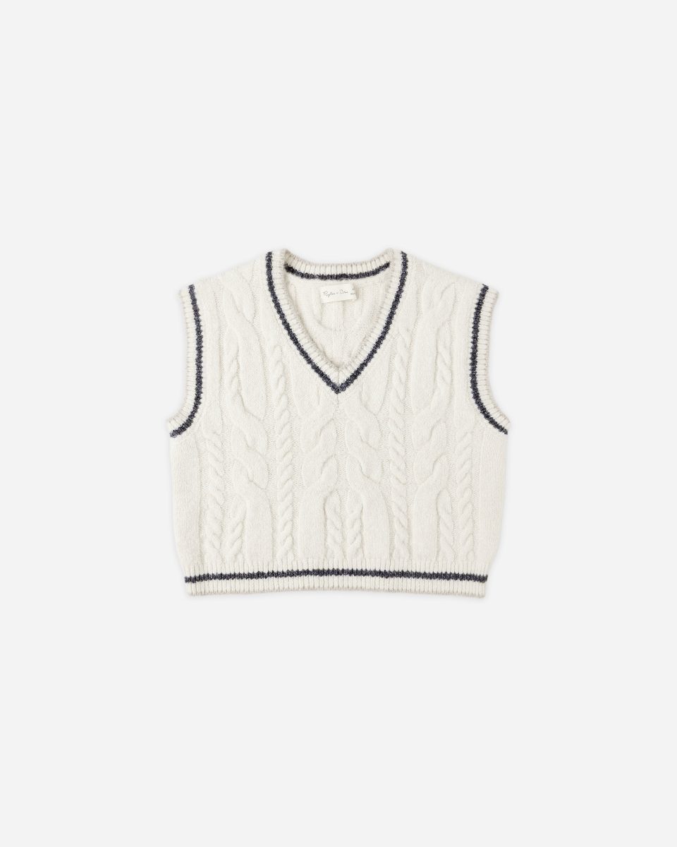 Sweater Vest || Natural