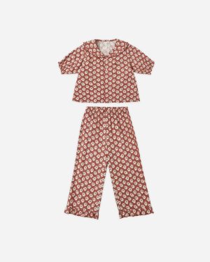 Ruffle Pajamas || Ruby Fleur