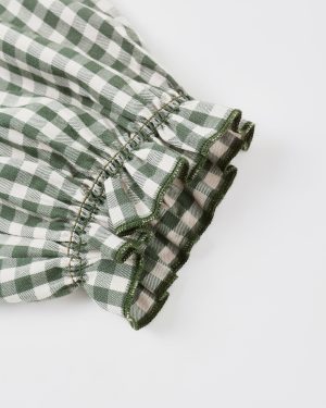 Girl’s Nightgown || Evergreen Gingham