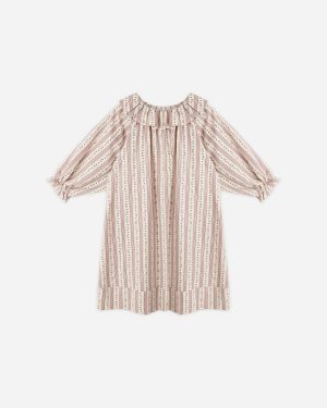 Girl’s Nightgown || Candy Cane Stripe