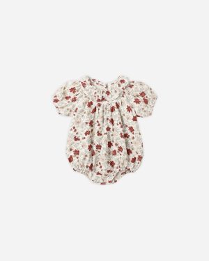 Lula Romper || Holiday Floral