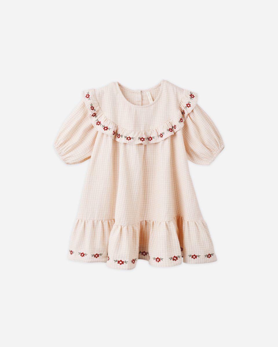 Cordelia Dress || Petal Gingham
