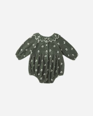 Freya Romper || Blossom Embroidery
