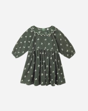 Freya Dress || Blossom Embroidery