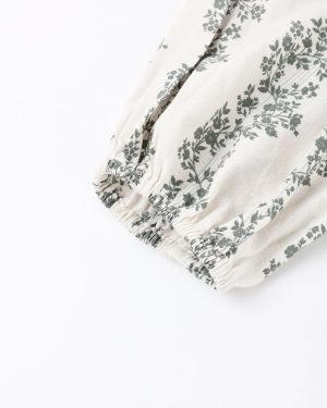 Della Dress || Green Vines