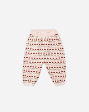 Knit Pant || Ruby Hearts