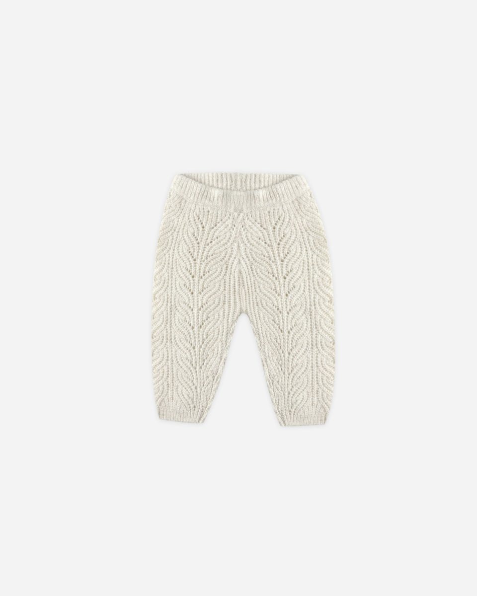 Knit Pant || Heathered Oatmeal