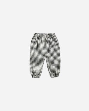 Parachute Pant || Navy Check