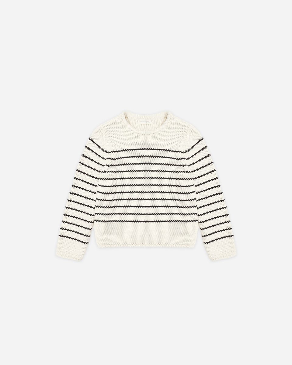 Jacques Sweater || Black Stripe