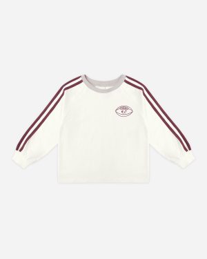 Relaxed Long Sleeve Tee || Ivory