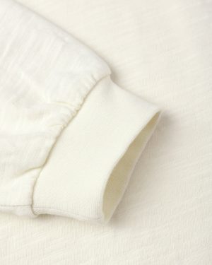 Relaxed Long Sleeve Tee || Ivory