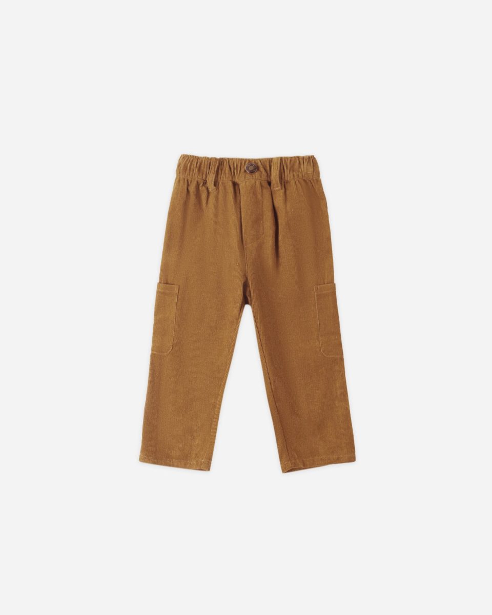 Relaxed Cargo Pant || Golden